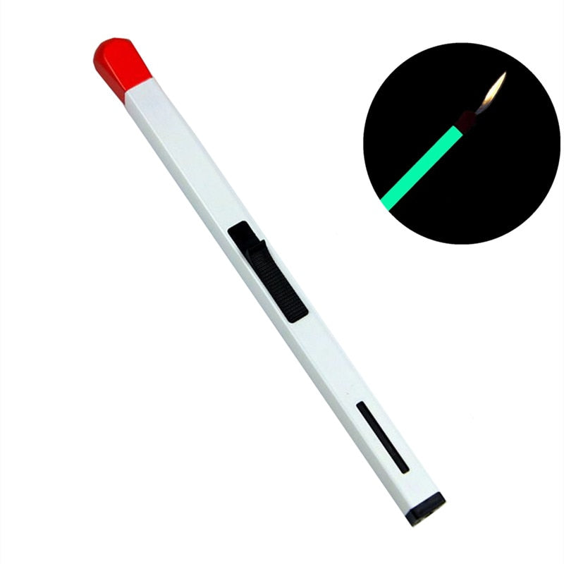 Super Long Luminous Matchstick Lighter Butane Torch Inflatable Lighter Household Aromatherapy Kitchen Gadgets Daily Necessities
